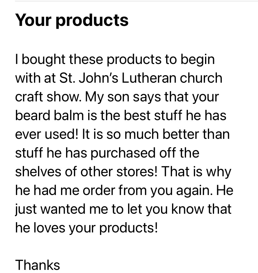 Barber Shop Quartet Beeswax Beard Balm