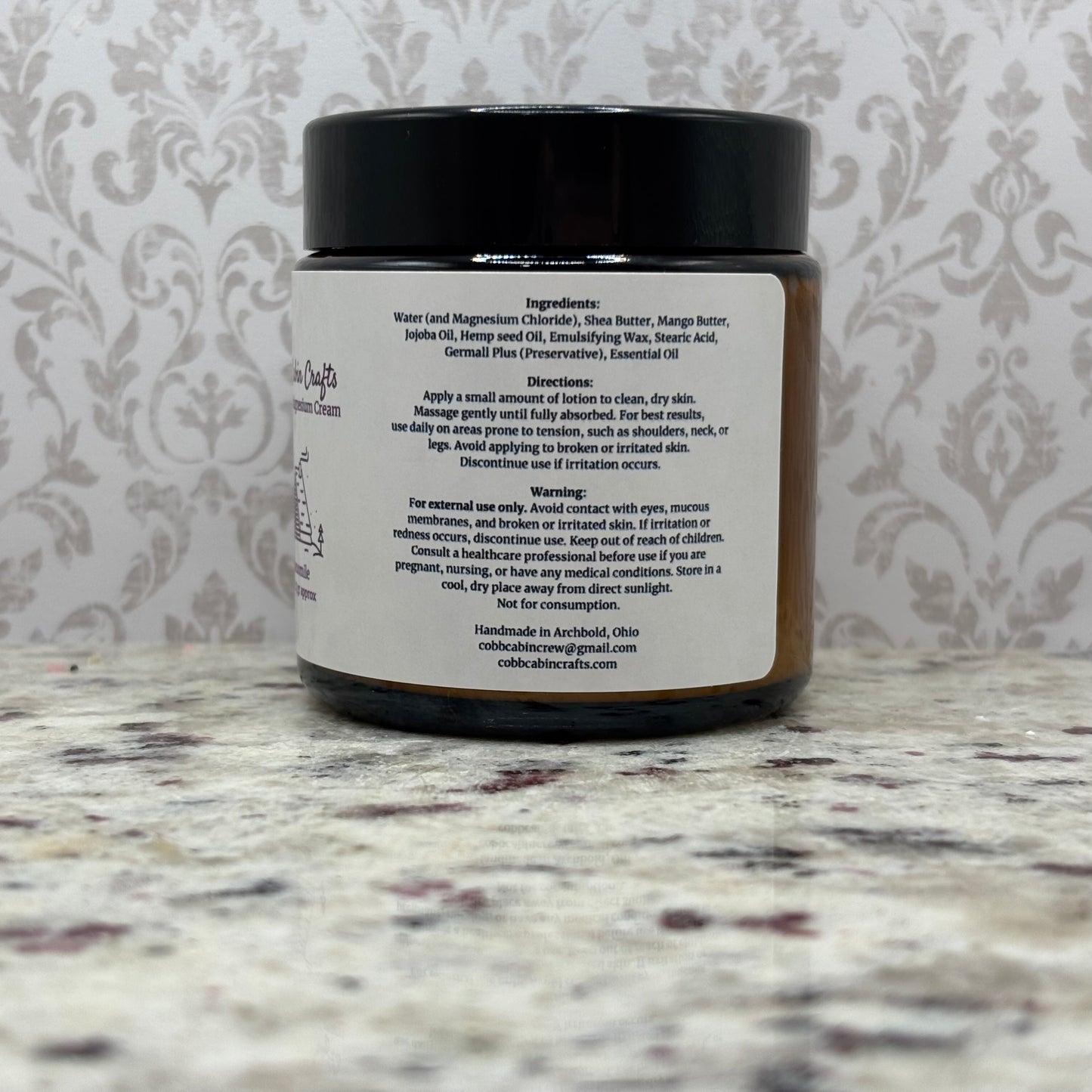 Serenity (Chamomile) Blend Calming Magnesium Cream