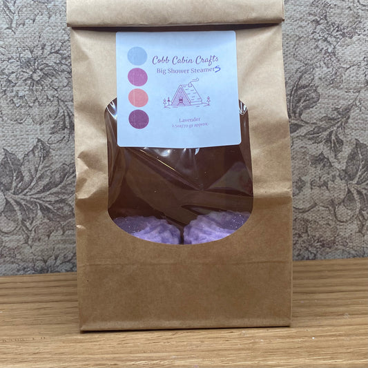 Lavender Menthol Big Shower Steamers