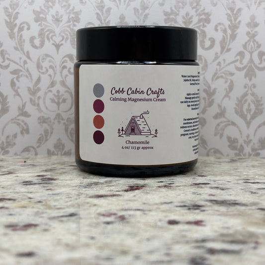Serenity (Chamomile) Blend Calming Magnesium Cream