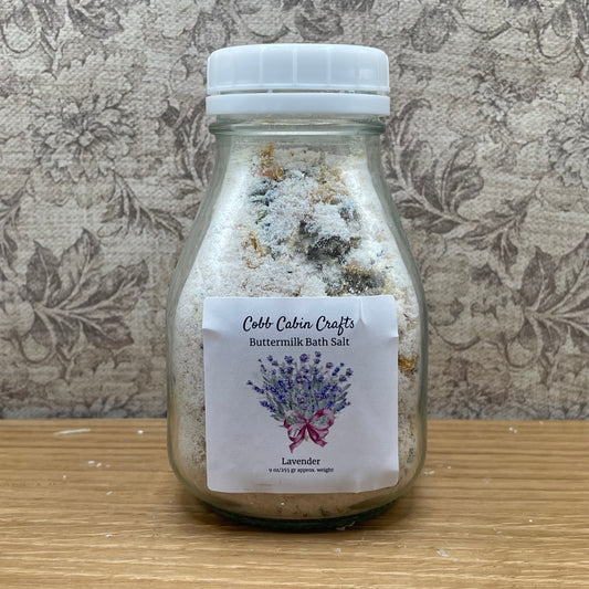 Lavender Buttermilk Bath Salts