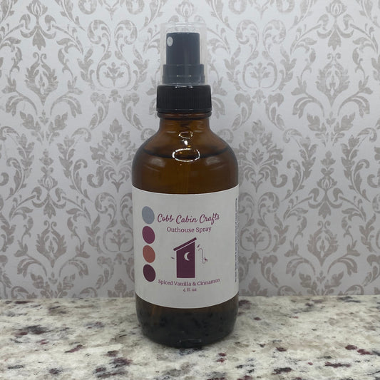 Spiced Vanilla & Cinnamon Outhouse Spray