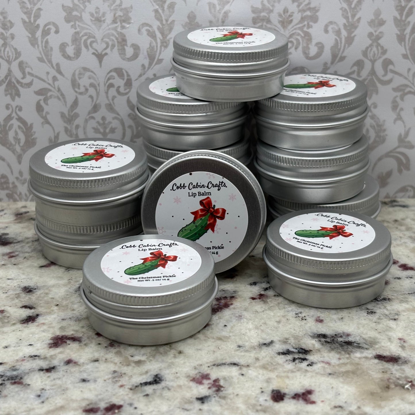 The Christmas Pickle Lip Balm