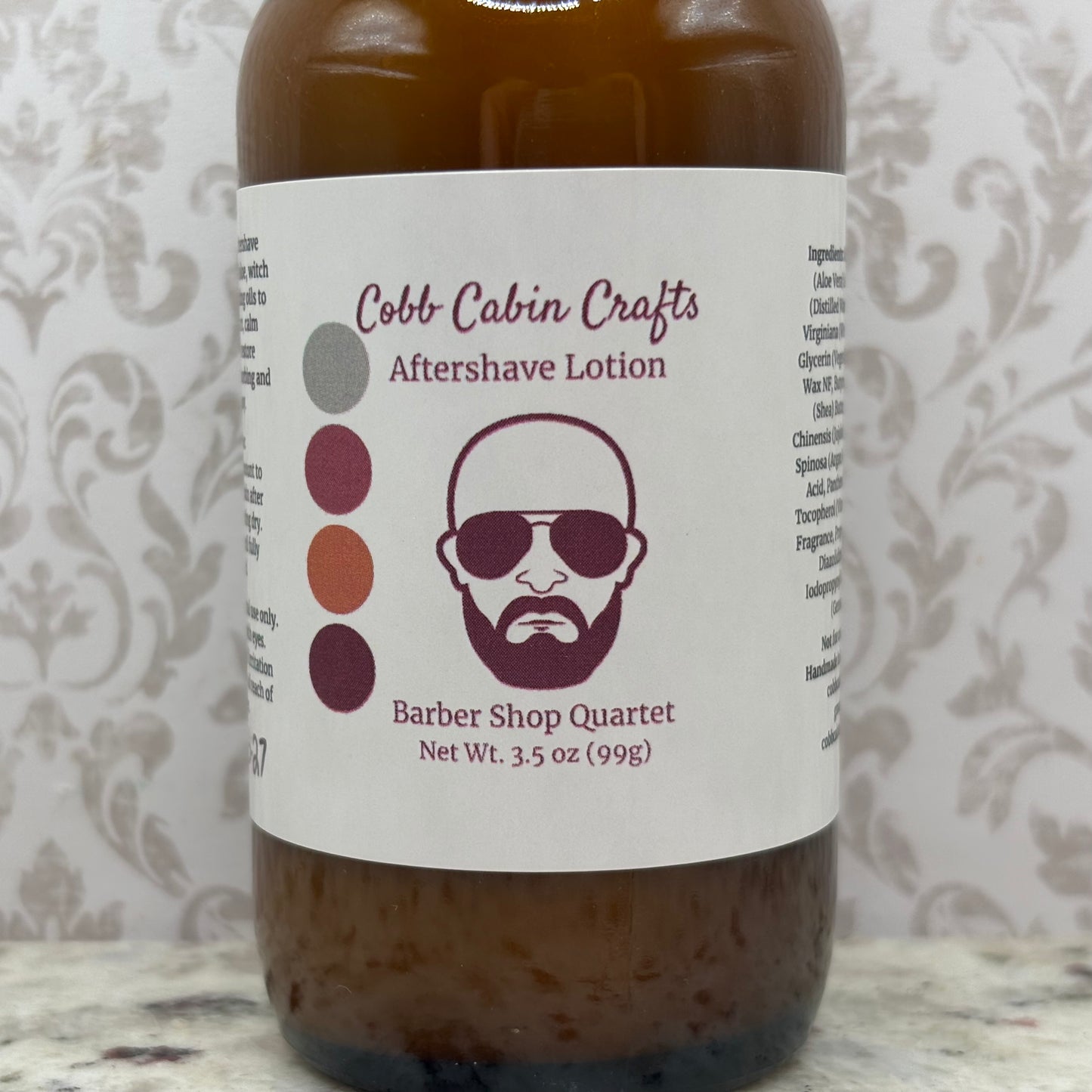 Barber Shop Quartet Aftershave Lotion