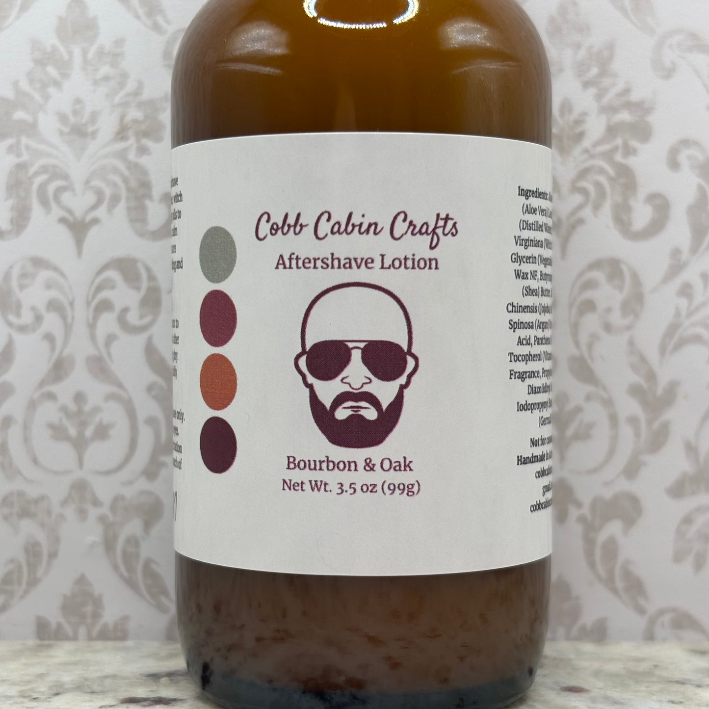 Bourbon & Oak Aftershave Lotion