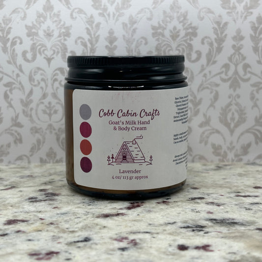 Lavender Goat's Milk Hand & Body Cream