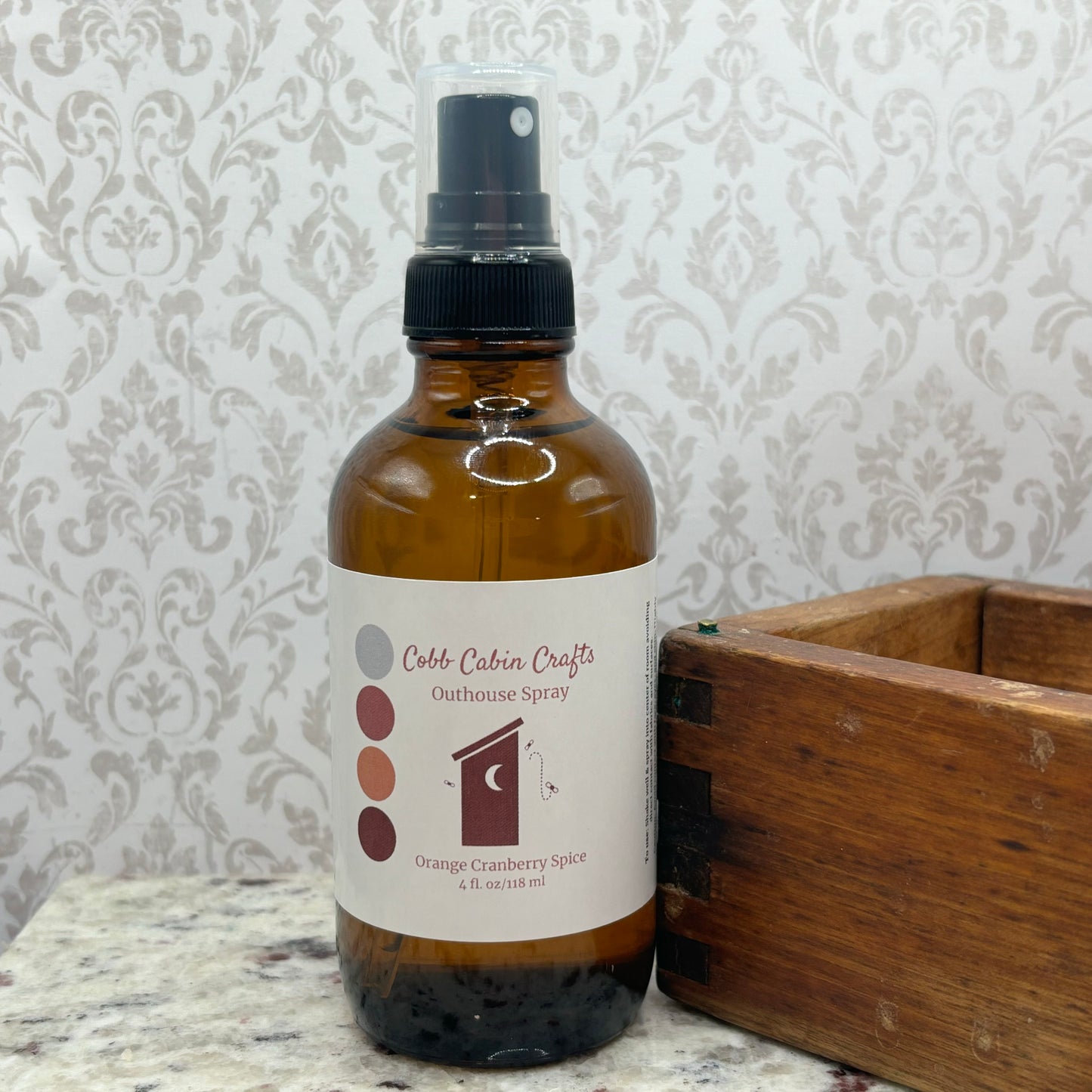 Orange Cranberry & Spice Outhouse Spray