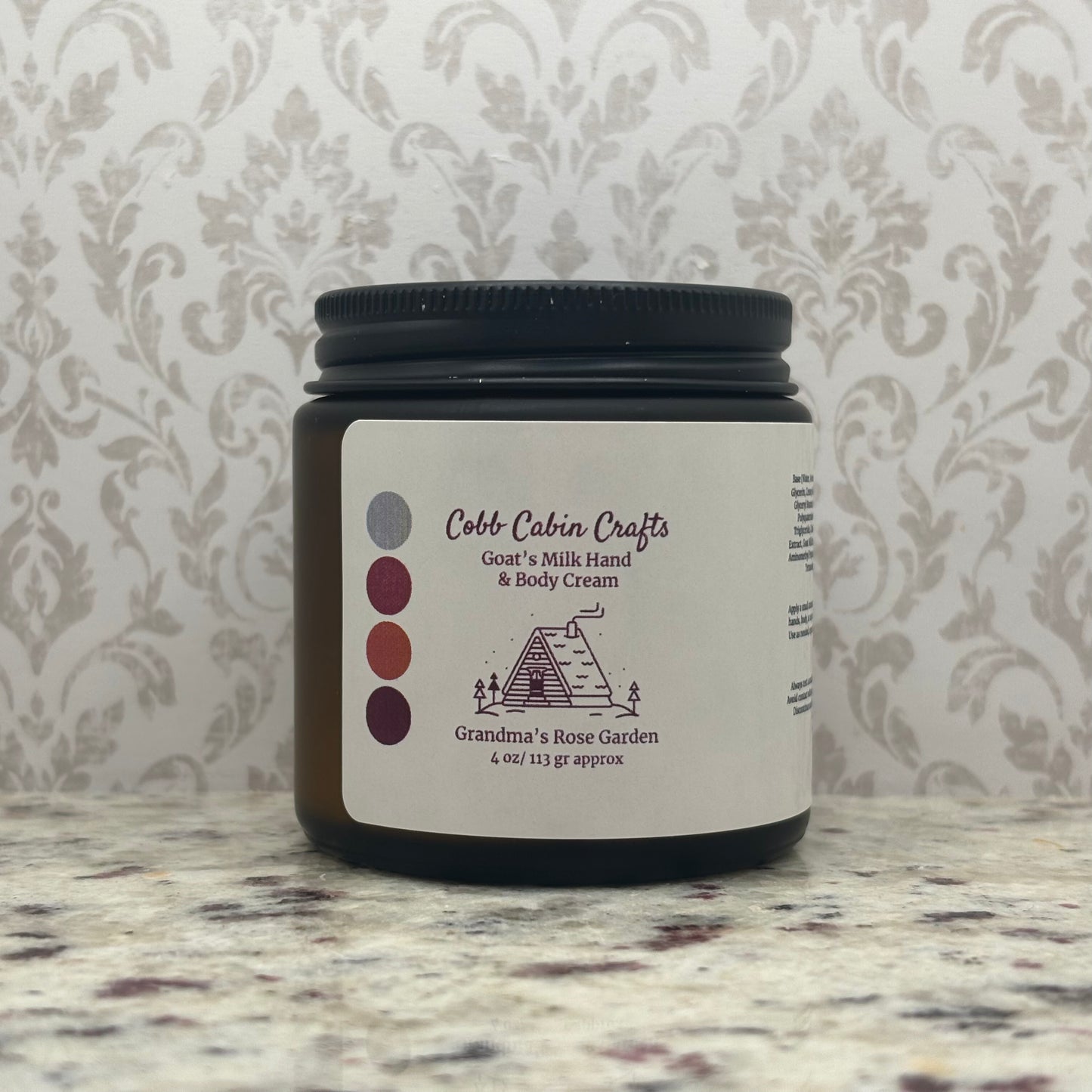 Grandma’s Rose Garden Goat's Milk Hand & Body Cream