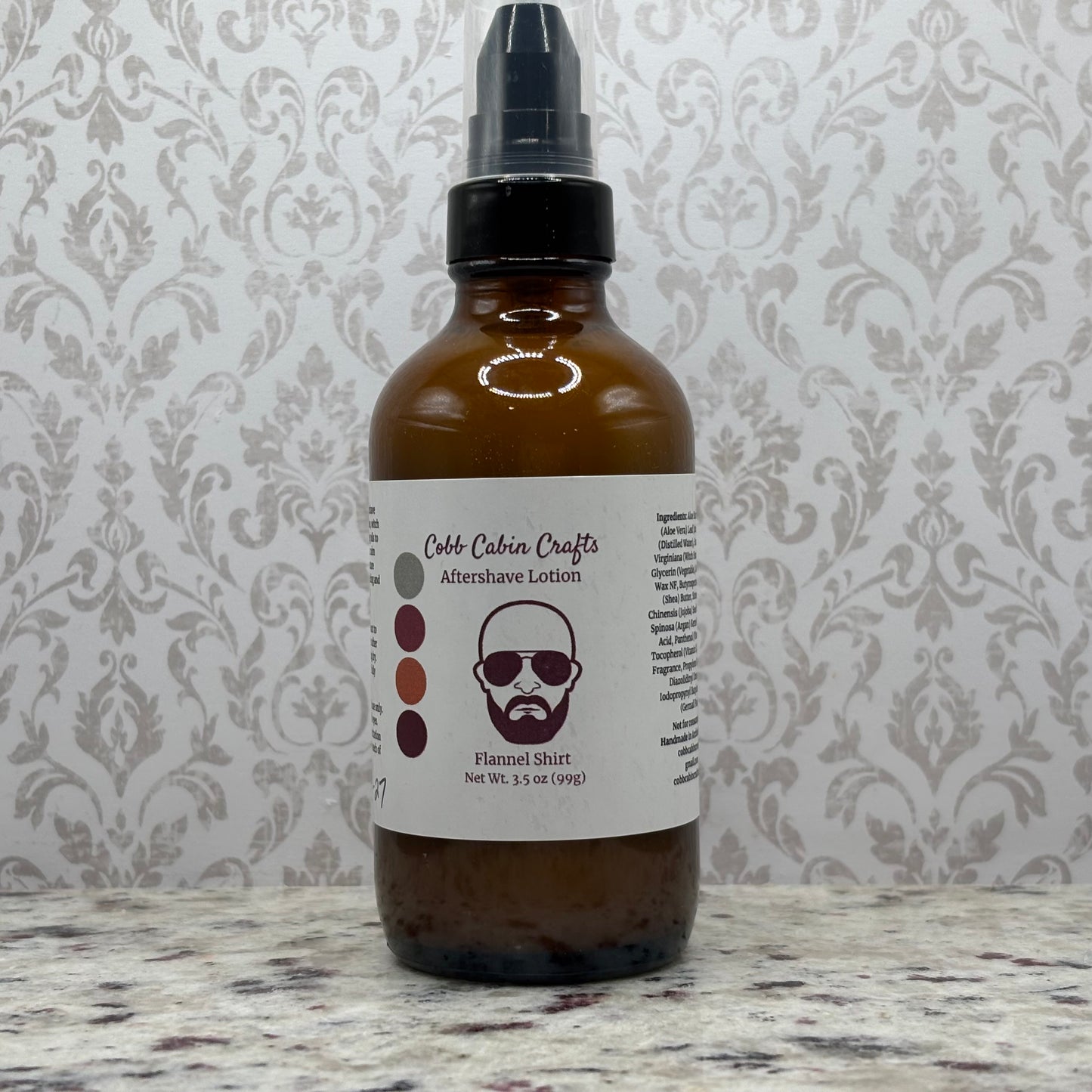 Flannel Shirt Aftershave Lotion