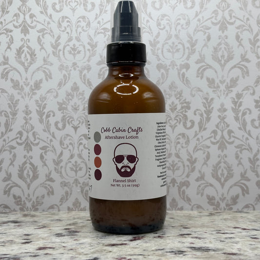 Flannel Shirt Aftershave Lotion