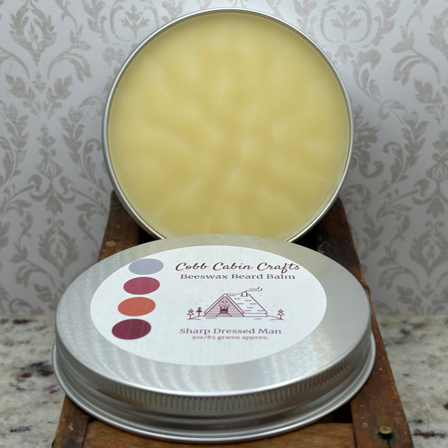 Sharp Dressed Man Beeswax Beard Balm