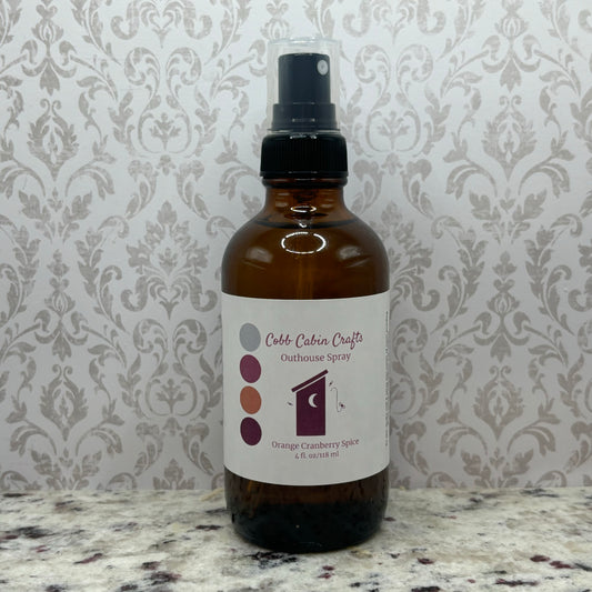 Orange Cranberry & Spice Outhouse Spray