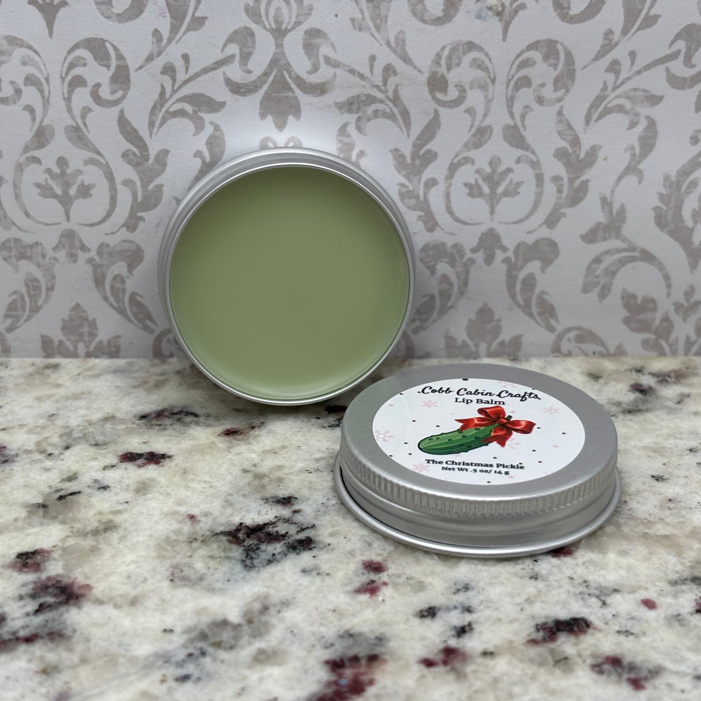The Christmas Pickle Lip Balm