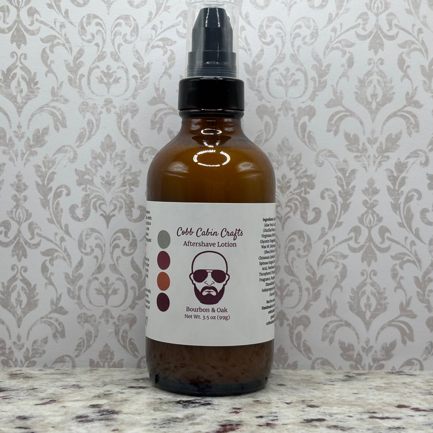 Bourbon & Oak Aftershave Lotion