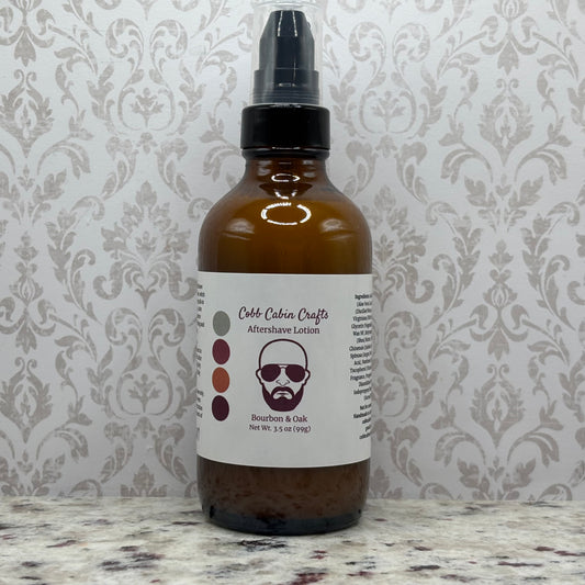 Bourbon & Oak Aftershave Lotion