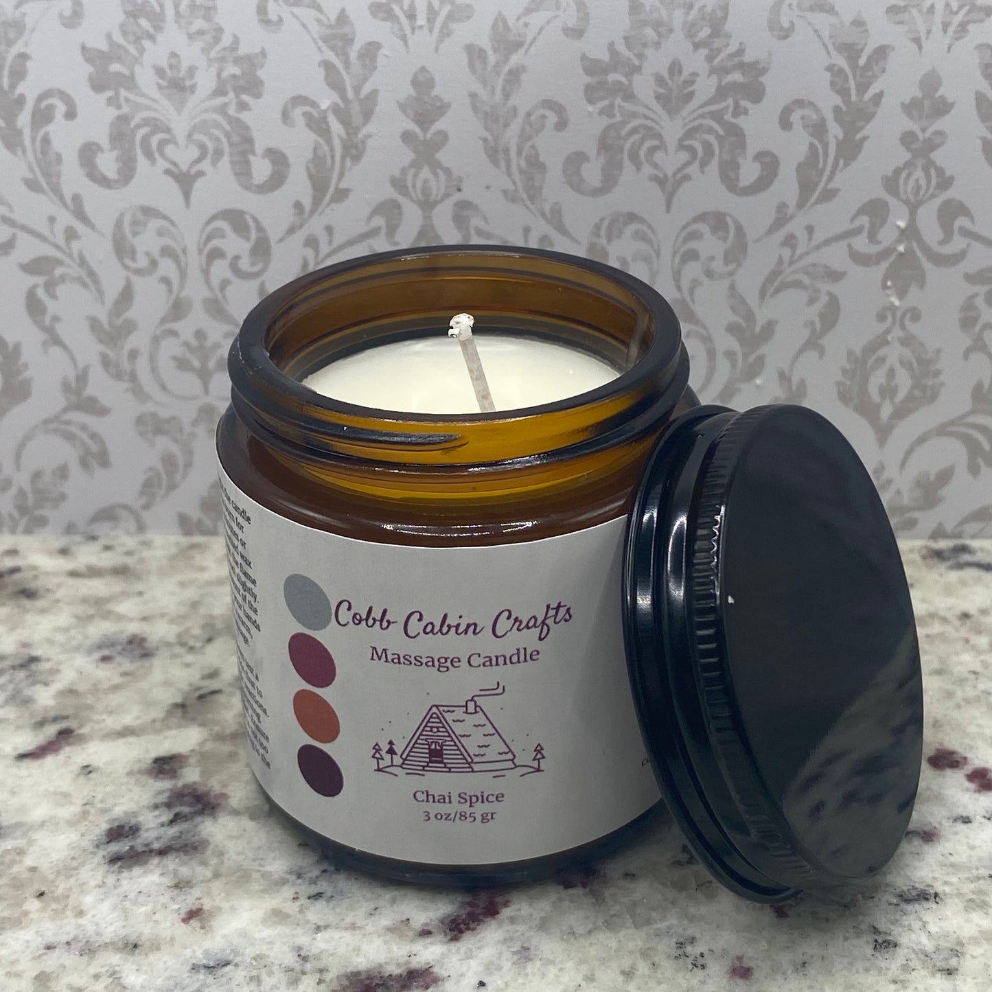 Chai Spice Massage Candle