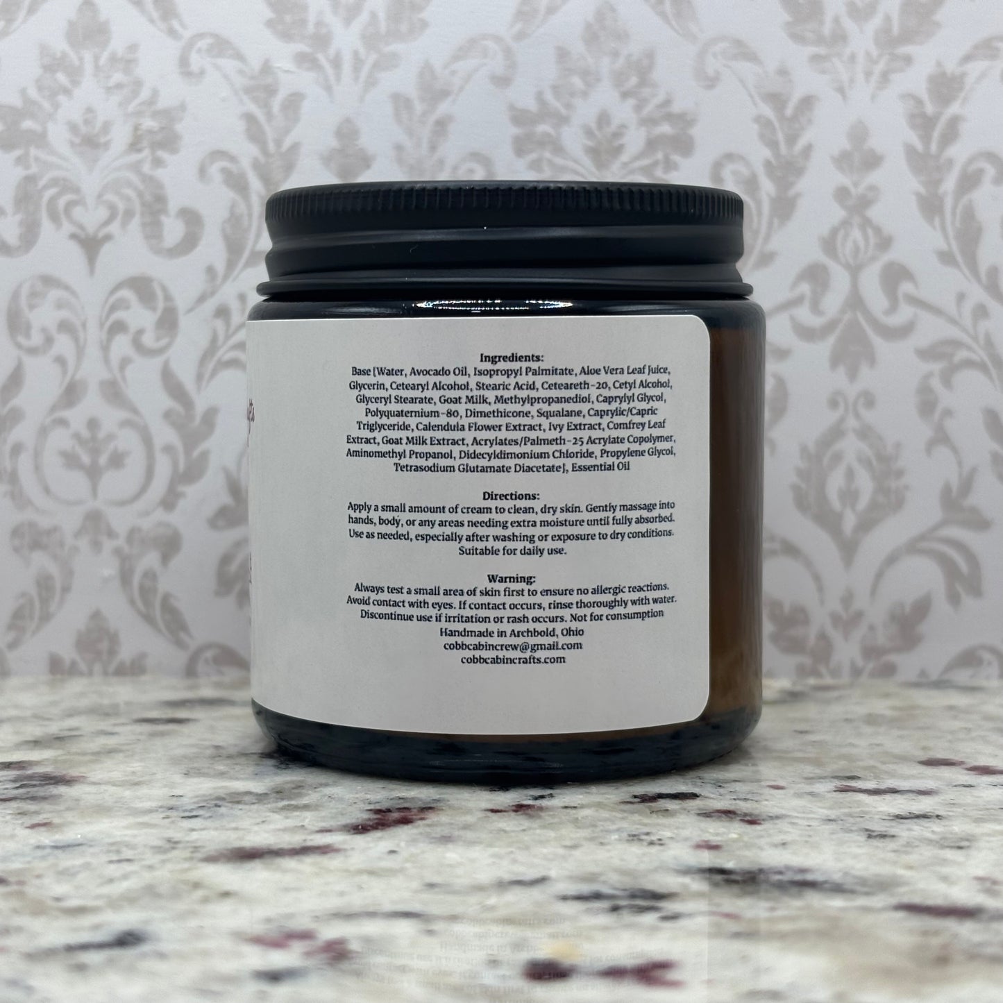 Bourbon & Oak Goat's Milk Hand & Body Cream