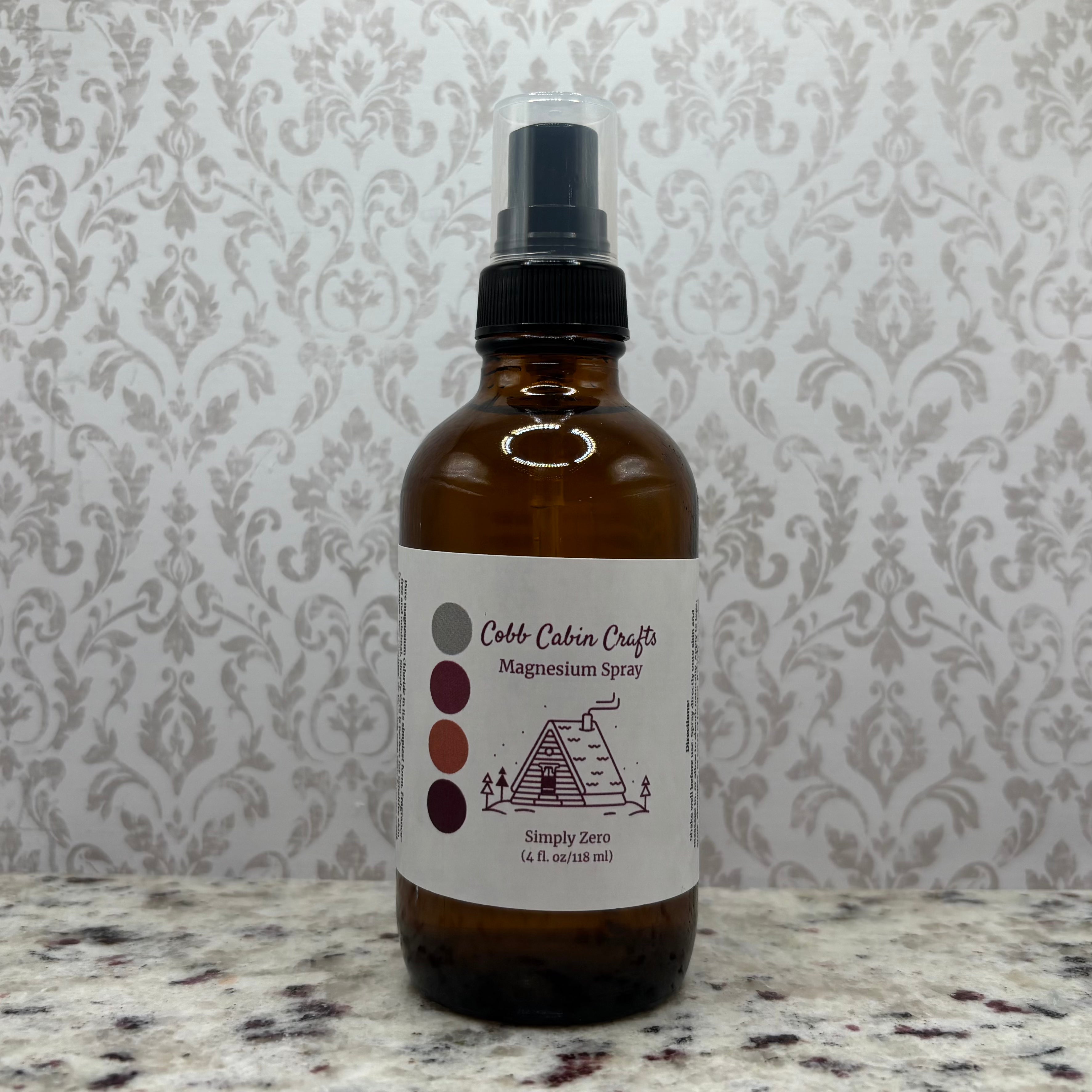 Simply Zero Magnesium Spray – Cobb Cabin Crafts