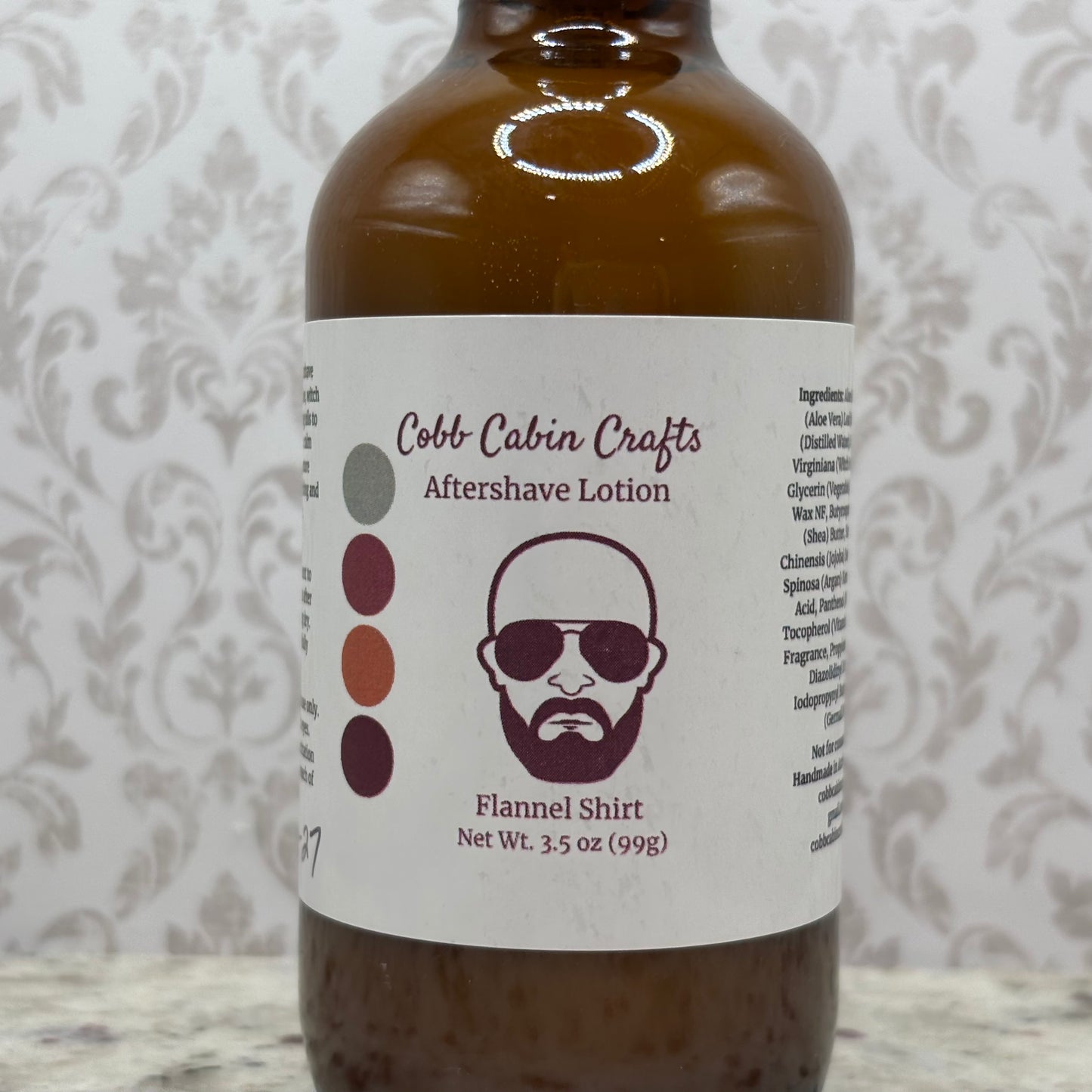 Flannel Shirt Aftershave Lotion