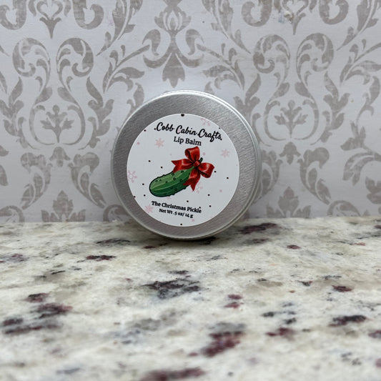 The Christmas Pickle Lip Balm