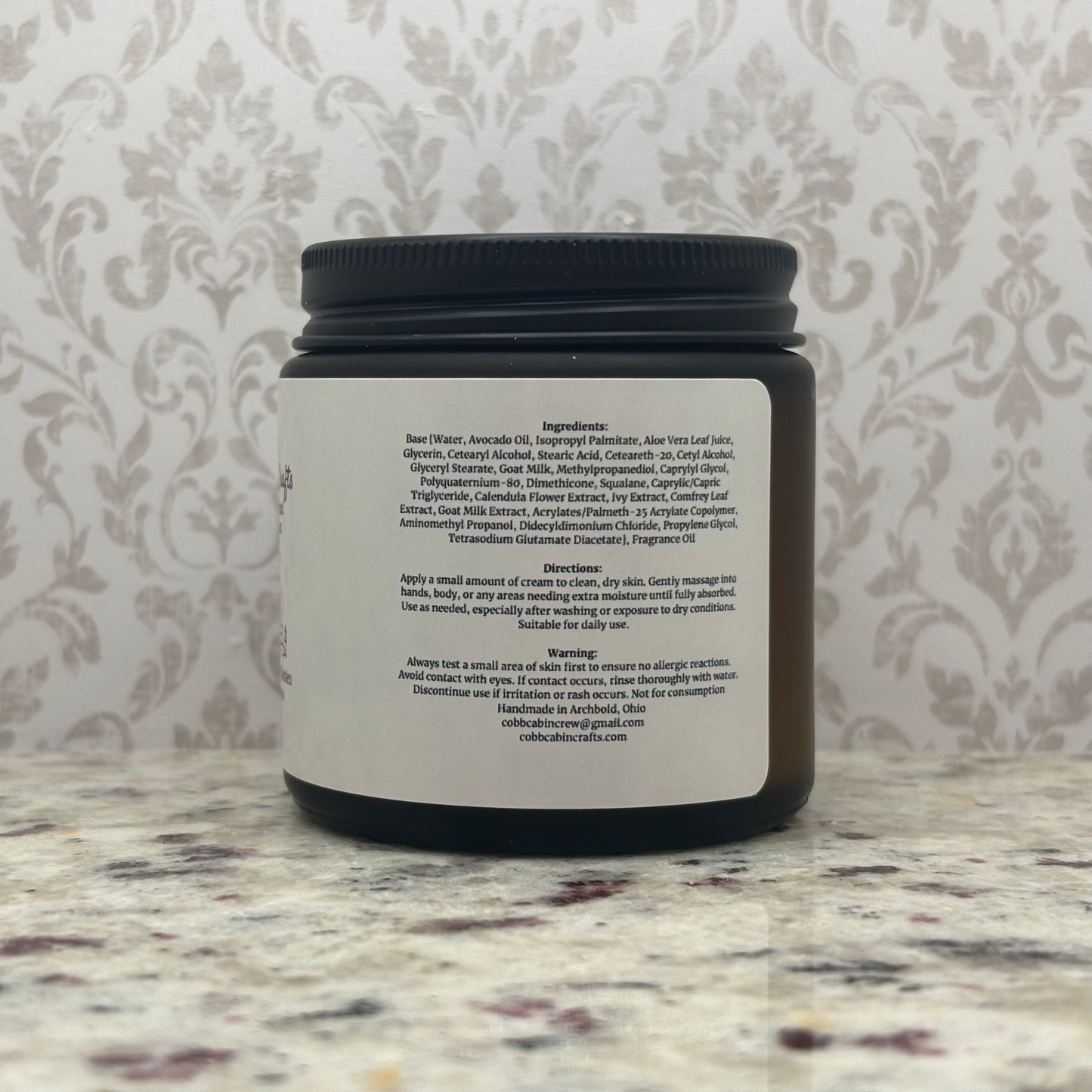 Grandma’s Rose Garden Goat's Milk Hand & Body Cream