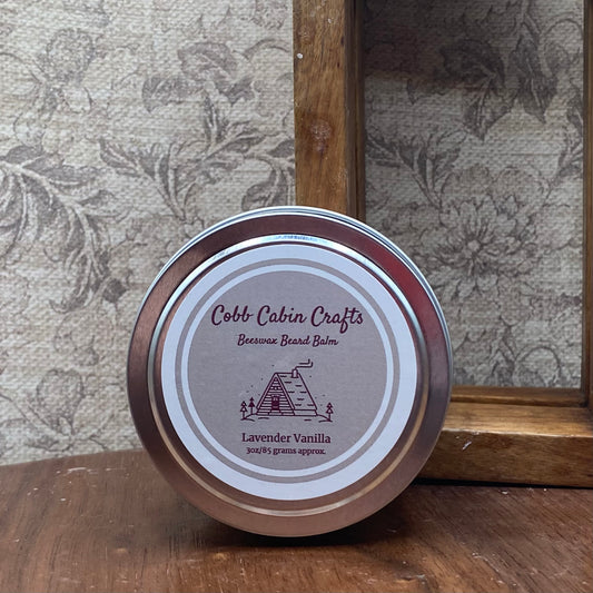 Lavender Vanilla Beeswax Beard Balm